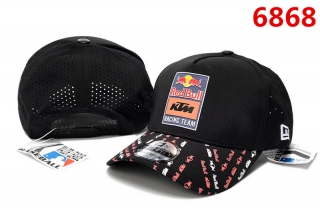 Red BuLL PUMA Pure Cotton High-Quality Curved Mesh Snapback Hats 106597