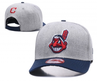Cleveland Indians MLB 9FIFTY Curved Snapback Hats 106692