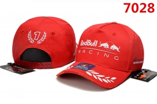 Red Bull Puma Pure Cotton High-Quality Curved Snapback Hats 106792