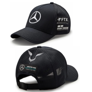 Mercedes-Benz Curved Mesh Snapback Hats 106875