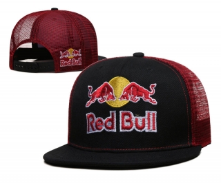 Red Bull Mesh Snapback Hats 106895