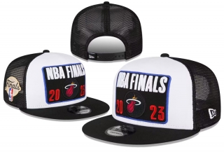 Miami Heat 2023 NBA Finals Mesh Snapback Hats 107081