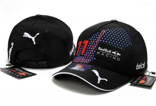 Red Bull High-Quality Curved Snapback Hats 107226