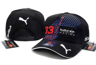 Red Bull High-Quality Curved Snapback Hats 107228