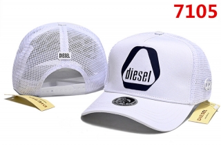 DESEL Pure Cotton High-Quality Curved Snapback Hats 107437