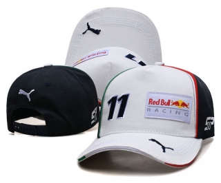 Red Bull Curved Snapback Hats 107524