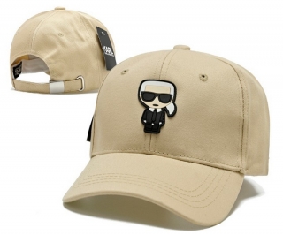 Karl Lagerfeld Curved Strapback Hats 107813