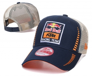 Red Bull Curved Mesh Snapback Hats 107857