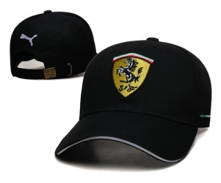 Ferrari Curved Snapback Hats 107915