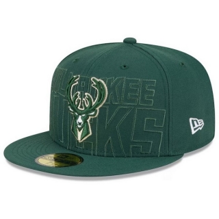Milwaukee Bucks 2023 NBA Draft Snapback Hat Hats 107934