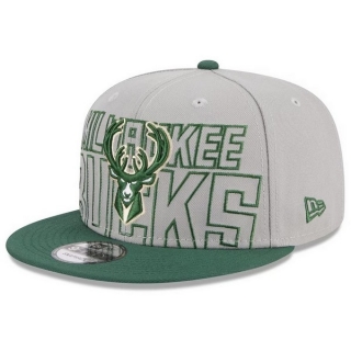 Milwaukee Bucks 2023 NBA Draft Snapback Hat Hats 107935