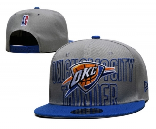 Oklahoma City Thunder 2023 NBA Draft Two Tone 9Fifty Snapback Hat Hats 107943