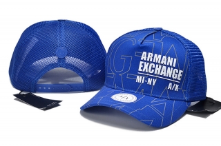 High Quality Pure Cotton ARMANI Curved Mesh Snapback Hats 108013