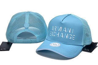 High Quality Pure Cotton ARMANI Curved Mesh Snapback Hats 108023