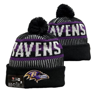 Baltimore Ravens NFL Knitted Beanie Hats 108131
