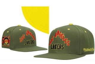 Los Angeles Lakers Mitchell & Ness Snapback Hats 108242