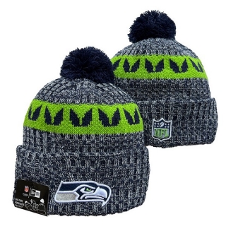 Seattle Seahawks NFL Knitted Beanie Hats 108294