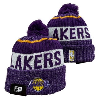 Los Angeles Lakers NBA Knitted Beanie Hats 108361
