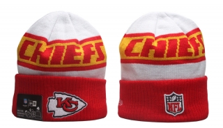 Kansas City Chiefs NFL 2023 Sideline Tech Cuffed Knit Hats 108384