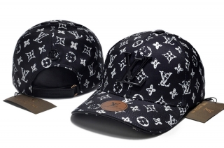 LV High-Quality Curved Strapback Hats 108426
