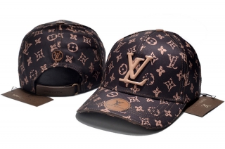 LV High-Quality Curved Strapback Hats 108427