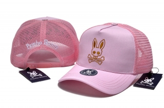 PsychoBunny High-Quality Cotton Curved Mesh Snapback Hats 108441