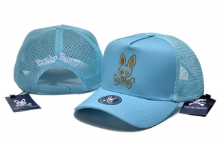 PsychoBunny High-Quality Cotton Curved Mesh Snapback Hats 108442