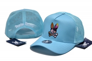 PsychoBunny High-Quality Cotton Curved Mesh Snapback Hats 108448