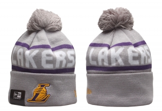 Los Angeles Lakers NBA Knitted Beanie Hats 108508