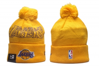 Los Angeles Lakers NBA Knitted Beanie Hats 108509