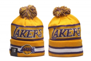 Los Angeles Lakers NBA Knitted Beanie Hats 108510