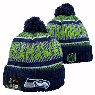 Seattle Seahawks NFL Knitted Beanie Hats 108598