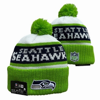 Seattle Seahawks NFL Knitted Beanie Hats 108652
