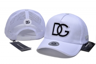 High Quality DOLCE&GABBANA Curved Mesh Snapback Hats 108736