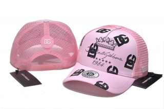 High Quality DOLCE&GABBANA Curved Mesh Snapback Hats 108741