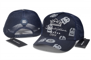 High Quality DOLCE&GABBANA Curved Mesh Snapback Hats 108743