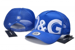 High Quality DOLCE&GABBANA Curved Mesh Snapback Hats 108747