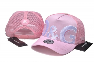 High Quality DOLCE&GABBANA Curved Mesh Snapback Hats 108750