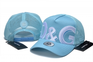 High Quality DOLCE&GABBANA Curved Mesh Snapback Hats 108751