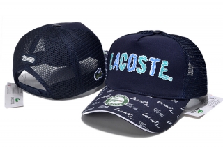 High Quality Lacoste Curved Mesh Snapback Hats 108754