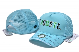 High Quality Lacoste Curved Mesh Snapback Hats 108755