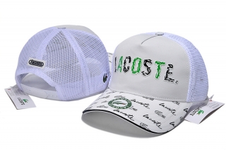 High Quality Lacoste Curved Mesh Snapback Hats 108756