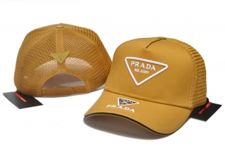 High Quality Prada Curved Mesh Snapback Hats 108768