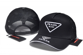 High Quality Prada Curved Mesh Snapback Hats 108772