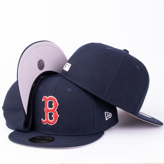 Navy Boston Red Sox MLB 59FIFTY Fitted Hats 109002