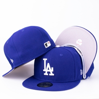 Blue Los Angeles Dodgers MLB 59FIFTY Fitted Hats 109009