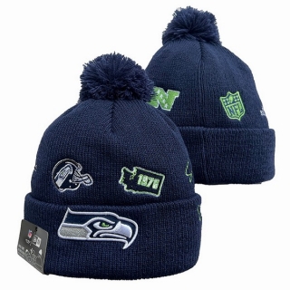 Seattle Seahawks NFL Knitted Beanie Hats 109034