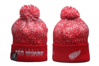 Detroit Red Wings NHL Knitted Beanie Hats 109044