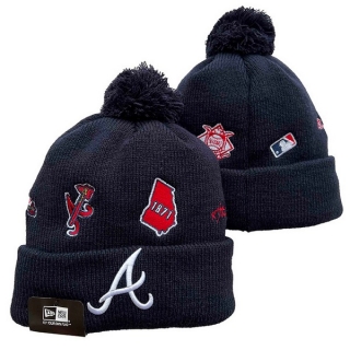 Atlanta Braves MLB Knitted Beanie Hats 109092