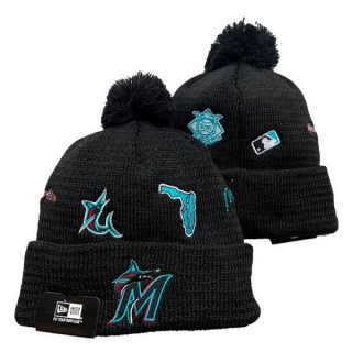 Miami Marlins MLB Knitted Beanie Hats 109103